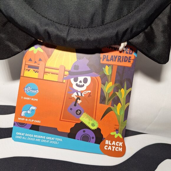 NWT Bark Black Catch Dog Toy All Dog Sizes - Picture 3 of 3